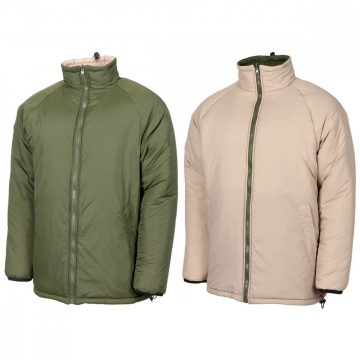   MFH GB Thermal Jacket, reversible, OD green/kaki - dzseki,  termo, kifordítható, zöld/khaki