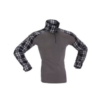   INVADER GEAR Flannel Combat Shirt - taktikai flanel ing - kockás - fekete