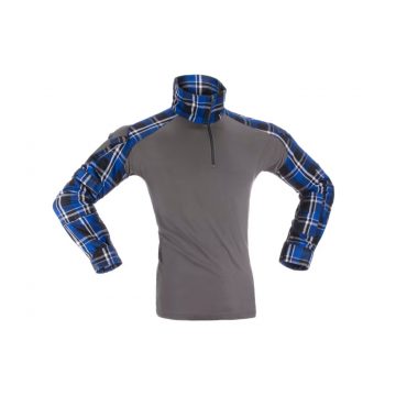   INVADER GEAR Flannel Combat Shirt - taktikai flanel ing - kockás - kék fekete