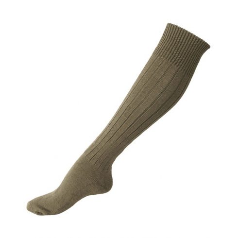 GERMAN OD COLD WEATHER LONG SOCKS - MIL-TEC, hosszú zokni, téli zokni, gyapjú, oliva,