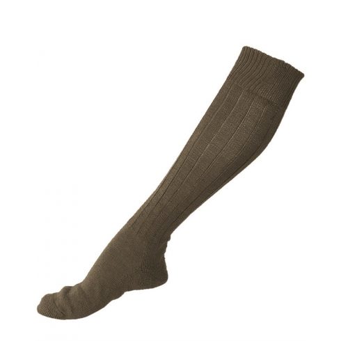 GERMAN OD BOOT SOCKS - MIL-TEC, hosszú zokni, oliva,