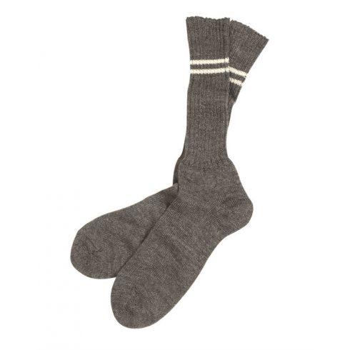 GERMAN WWII GREY BOOT SOCKS (REPRO) - MIL-TEC, zokni, gyapjú, szürke