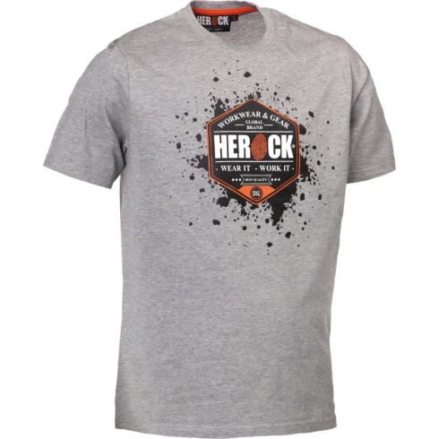 HEROCK Dirt Polo, grey, L - póló, szürke, L