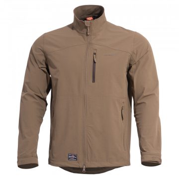 ELITE LIGHT SOFTSHELL JACKET dzseki, coyote barna